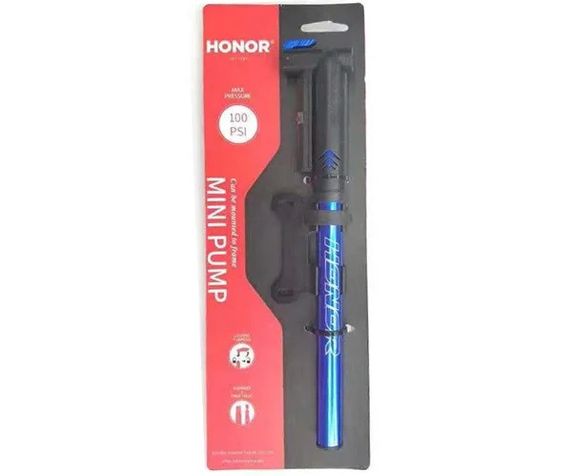 Насос велосипедный с манометром QT-015 Hobor