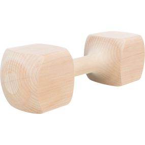 Іграшка Trixie  для собак Гантель дерев_яна гранована25 см близько 650 г