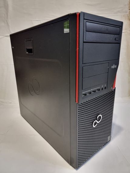 Ігровий ПК Fujitsu Esprimo P920 E85+ Tower / Intel Core i5-4570 (4 ядра по 3.2 - 3.6 GHz) / 16 GB DDR3 / 240 GB SSD + 500 GB HDD / AMD Radeon RX 550, 4 GB GDDR5, 128-bit / DVD-RW б/в | Зображення 2
