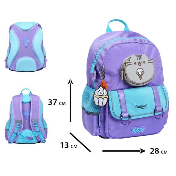 Рюкзак шкільний YES S-104S Pusheen Summer 550255 13.5 л | Зображення 2