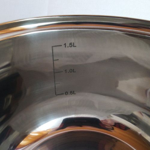 Ковш кухонный Maestro MR-3513-16S, 2.1 л, 16 см, из нержавеющей стали с крышкой, для всех типов плит | Зображення 6