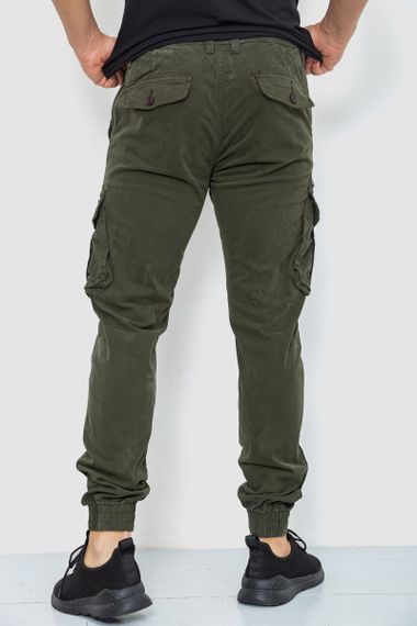 Штани карго чоловічі, колір хакі, 244R2073 | Зображення 3