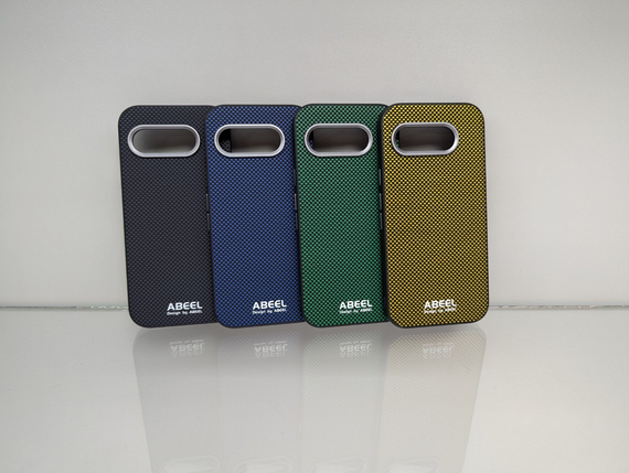 Google Pixel 9A MagSafe Abeel Cube чохол Протиударний Чорний | Зображення 1