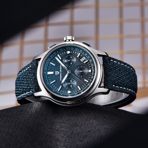 Чоловічий годинник Pagani Design PD-1781 Blue-Silver-Blue | Зображення 1