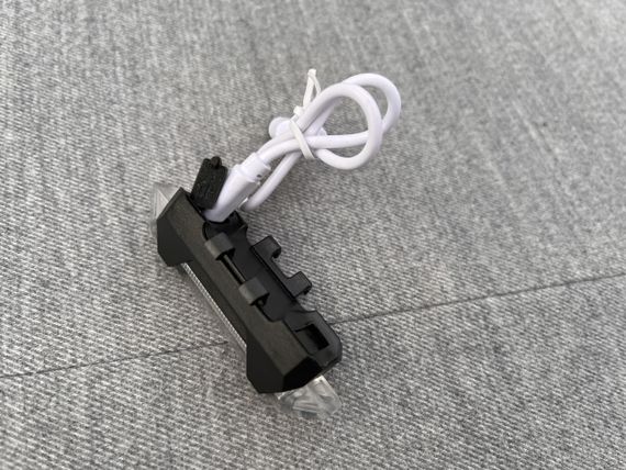 Задний велосипедный фонарь Rapid X MKL-780 вело фара аккумуляторный Micro-USB | Зображення 7