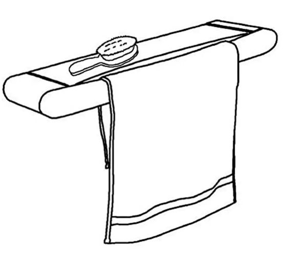 Сушарка для білизни настінна Gimi Telepack 100 (155131) | Зображення 1