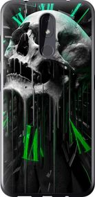 Чехол на Nokia 3.2 Череп-часы "4100u-1705-17620"
