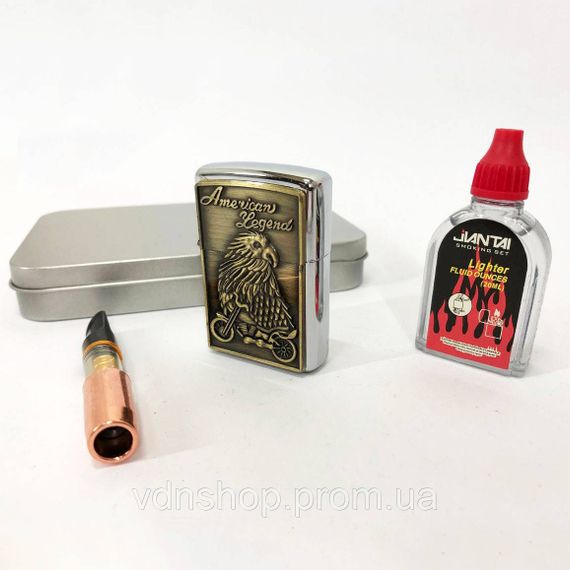 Оригинальная зажигалка в подарок N5, Стильная зажигалка в подарок Бензиновая PK-77 | Зображення 1