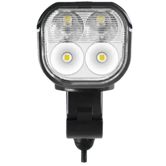 Велофара з сигналом FY-336/2000-4T6 выносная кнопка, индикация заряда, Li-Ion акумулятор