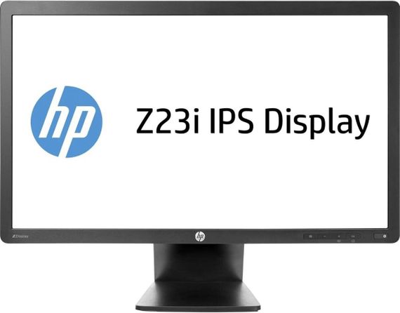 Монітор HP Z23i / 23" (1920x1080) IPS / 1x DisplayPort, 1x DVI, 1x VGA, 3x USB 2.0 / VESA 100x100 / Pivot б/в | Зображення 2