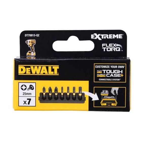 Касета з бітами FlexTorq 8шт DeWALT DT70813 | Зображення 1