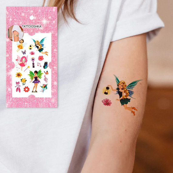 Тату тимчасове Маленькі Феї Tattooshka WS-E041 Різнокольоровий shop (5805800011066) | Зображення 2
