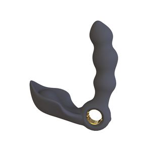 Масажер простати - Angelo Male Prostate Triple Stimulation Black