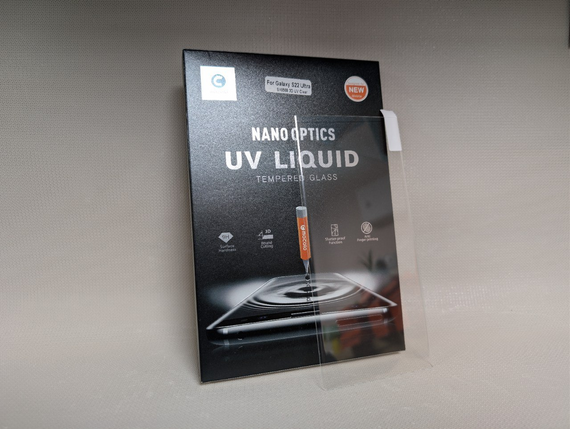 Захисне скло для Samsung Galaxy S22 Ultra / Самсунг Гелаксі С22 Ультра, Mocolo 3D Nano Optics UV, 9H, повне покриття