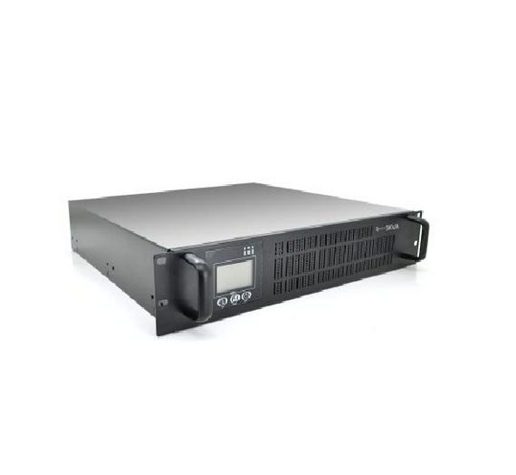 ДБЖ ONLINE Ritar RT-3KSLI-LCD, RACK 3000VA (3000Вт), LiFePO4 76.8V 829Wh 2000C, charge 4-12A, 110-300V, 18.3 kg (438*532*88), Q1