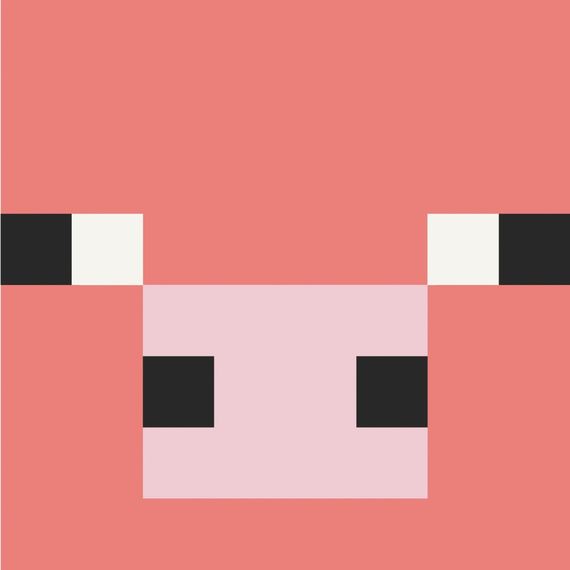 Картина за номерами "Свинка" 15016-AC Art Craft 30*30 см