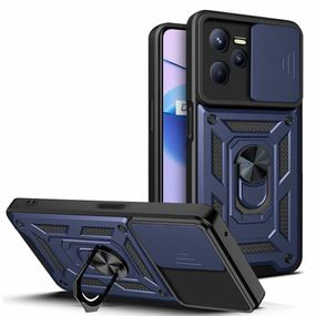 Чохол Defender з захистом камери для Narzo 50A Prime / Realme C35 колір Синiй