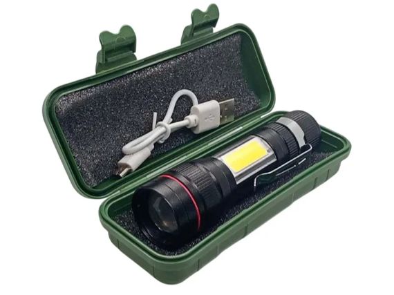 Ліхтарик Police BL-520 T6 з акумулятором 18650 і зарядкою від microUSB | Зображення 2