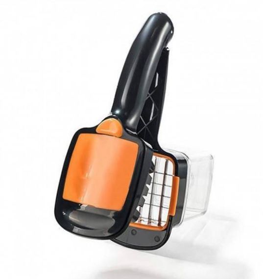 Овочерізка з контейнером Nicer Dicer Quick помаранчева