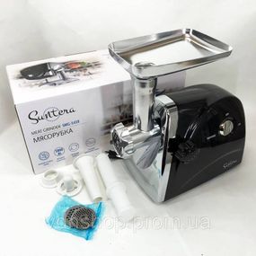 Мясорубка с реверсом мощная многофункциональная мясорубка Suntera SMG-5418B 1800 Вт YF-89