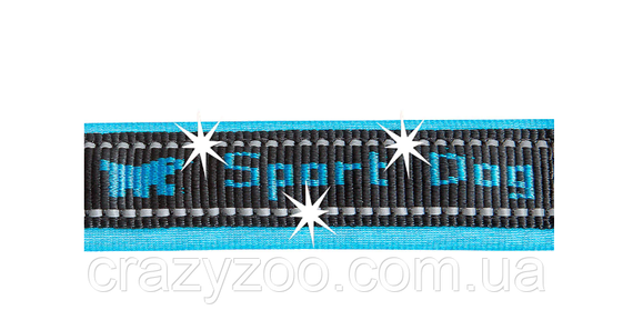 Нашийник для собак Ferplast Sport Dog С15/35 нейлоновий блакитний 1.5х25-35 см 78003825 | Зображення 4
