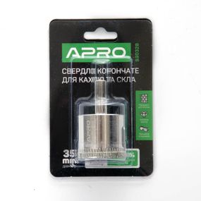 Свердло трубчасте з алмазним напиленням 35 мм APRO 8303281