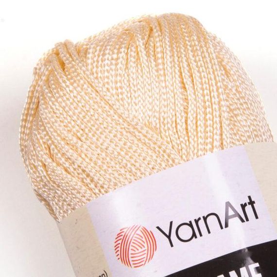 Macrame Yarnart 165 пряжа ярнарт макраме полиестер | Зображення 1