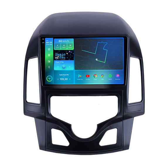 Штатна магнітола Torssen 2K Hyundai i30 2007-2012 climate F98256 4G Carplay DSP | Зображення 1