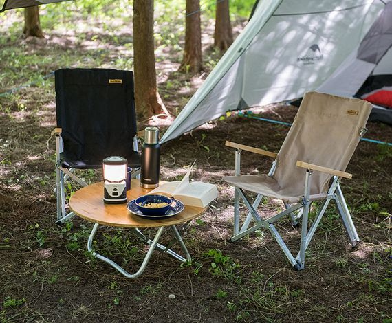 Крісло складне Naturehike Shangye NH19JJ004, алюміній, бежевий | Зображення 2