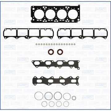 Комплект прокладок верхний Fiat Doblo 1.6 i 01-, Ajusa, 52210200,