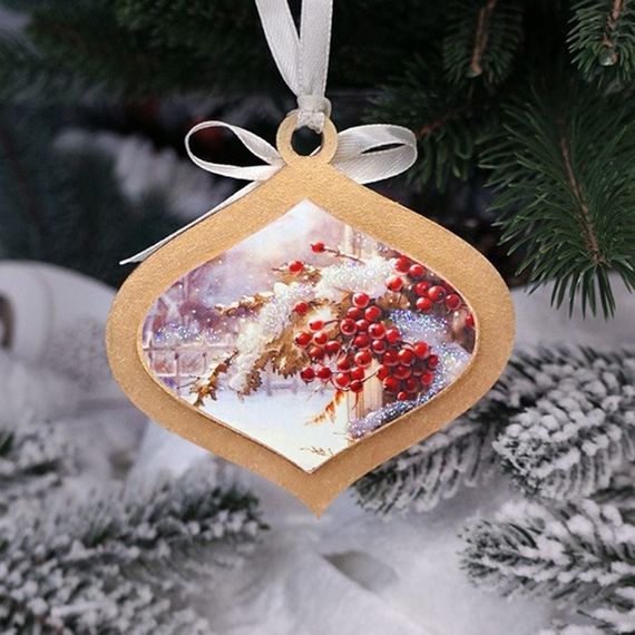 Творческий набор для создания 3-х елочных украшений "Cozy Winter" FDCKW-054 | Зображення 4