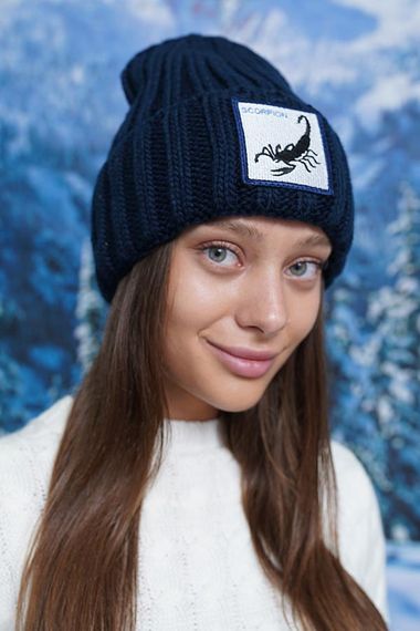 Шапка «Scorpion» (6033) джинсовый