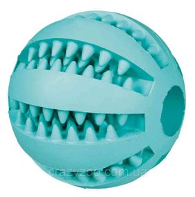 Іграшка для собак Trixie Denta Fun Ball м'яч гумовий бірюзовий 6.5 см TX-3289