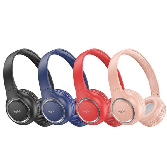 Навушники HOCO W41 Charm BT headphones Pink | Зображення 1