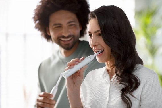 Зубна електрощітка Philips HX3671/13 Gemini 3100 White | Зображення 6