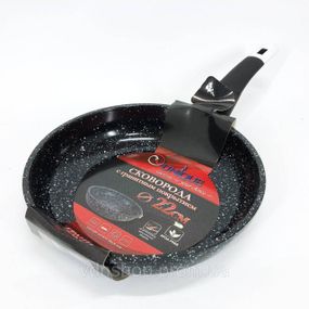 Сковорода для смаження на індукційній плиті, Алюмінієва сковорода з антипригарним покриттям EV-13