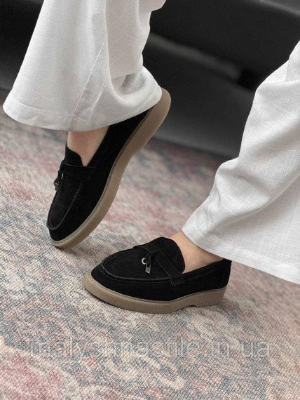 Женские лоферы seanly black ДЛ7294 | Зображення 4