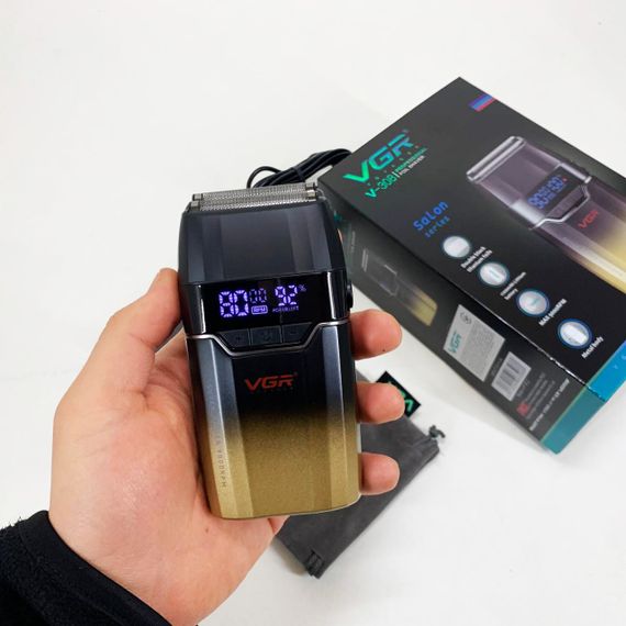 Бритвы электрические VGR V-308, Портативная сеточная бритва, Електробритва для бороды PR-50 | Зображення 1