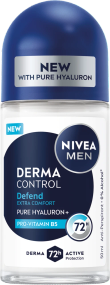 NIVEA MEN Derma Control Defend Роликовий антиперспірант, 72 год 50 мл