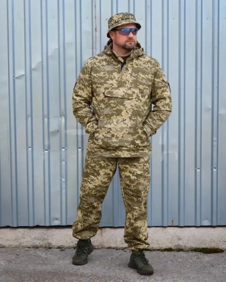 Костюм тактичний Гірка Анорак рип-стоп піксель ЗСУ | Зображення 3