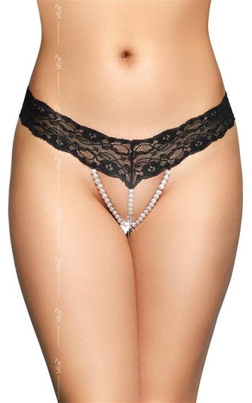 Женские стринги - G-String 2491, black - M/L Sex Aura