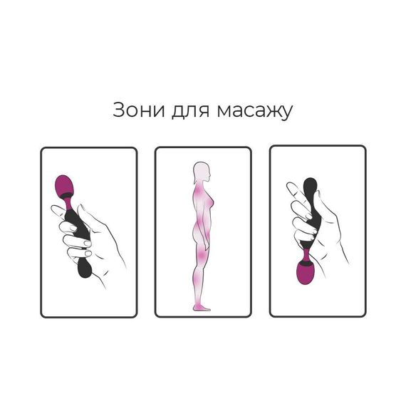 Вибромассажер Adrien Lastic Symphony, очень гибкая головка, мощный, удобная ручка | Зображення 4