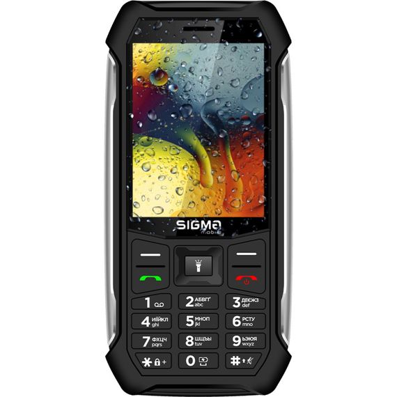 Мобільний телефон Sigma X-style 323 RAIN Black (4827798885710) | Зображення 1