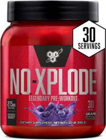 Передтренувальний комплекс BSN N.O. Xplode 3.3 552 g (Grape)