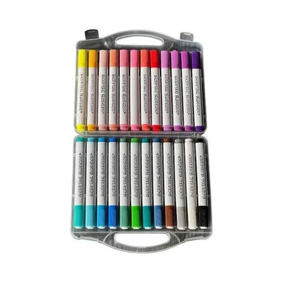 Маркеры акварельные 24шт Water color pen 655-24