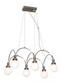 Люстра подвесная E14 40W CH (BR-310S/6)