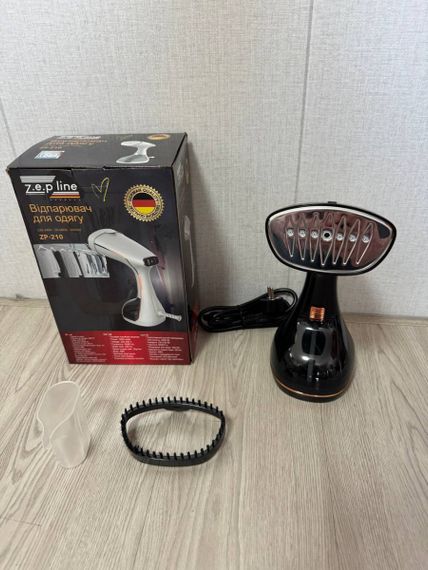 Відпарювач вертикальний ручний для одягу Zepline ZP-210-Black 2000 Вт чорний | Зображення 5