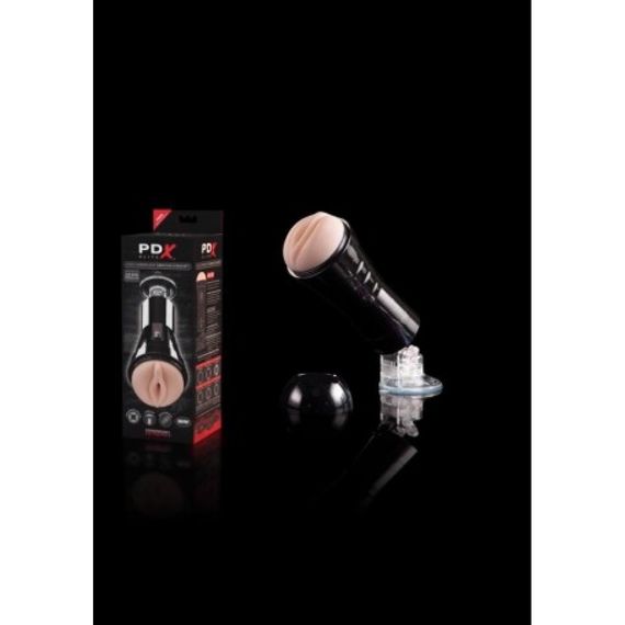 Мастурбатор с вибрацией Pipedream Extreme Elite Manhood Compressor Sex Aura | Зображення 8