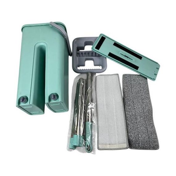 Комплект для уборки швабра с ведром 4л Easy Mop Зеленый