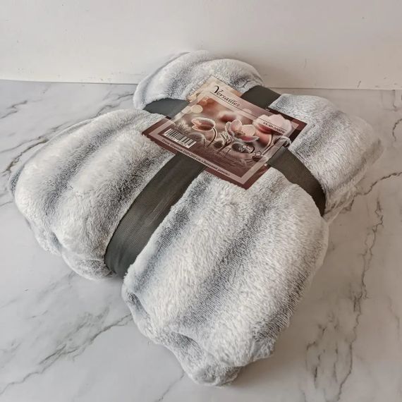 Плед Versailles Шарпей Зимнее утро VS-SP-3000W 150х200 см серый | Зображення 4